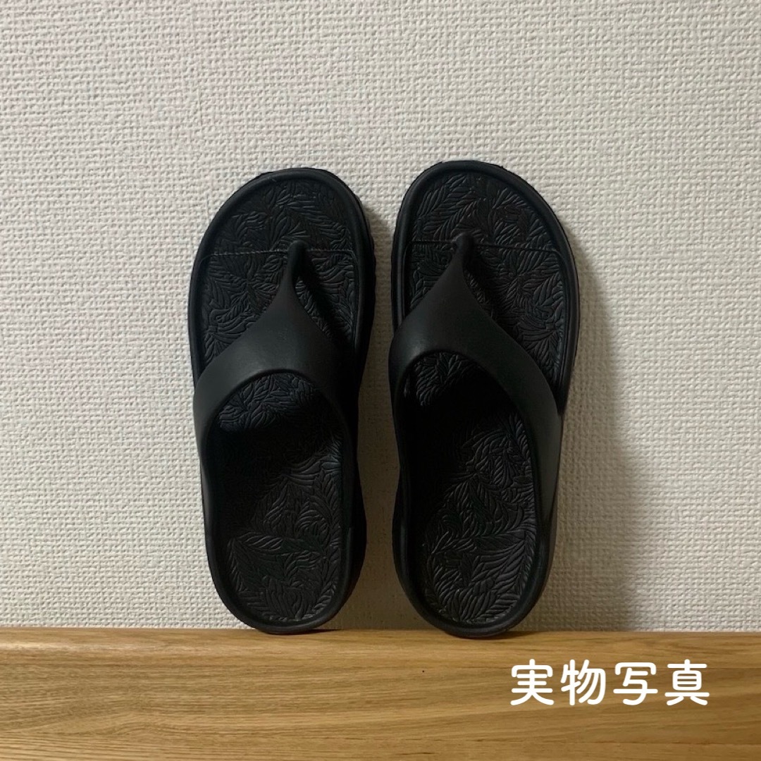 ［25.5〜26cm］リカバリートング サンダル アウトドア 韓国 oofos風 レディースの靴/シューズ(サンダル)の商品写真