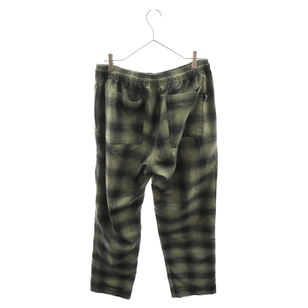 STUSSY(ステューシー)のSTUSSY ステューシー 21AW SHADOW PLAID RELAXED PANTS シャドウ プレイド チェック リラックス ストレートパンツ グリーン メンズのパンツ(その他)の商品写真