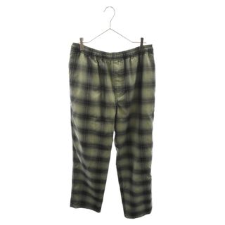 ステューシー(STUSSY)のSTUSSY ステューシー 21AW SHADOW PLAID RELAXED PANTS シャドウ プレイド チェック リラックス ストレートパンツ グリーン(その他)