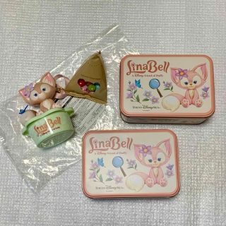 Disney - リーナベル　ディズニー　ミニスナックケース と 空缶 2ヶ　チョコレート