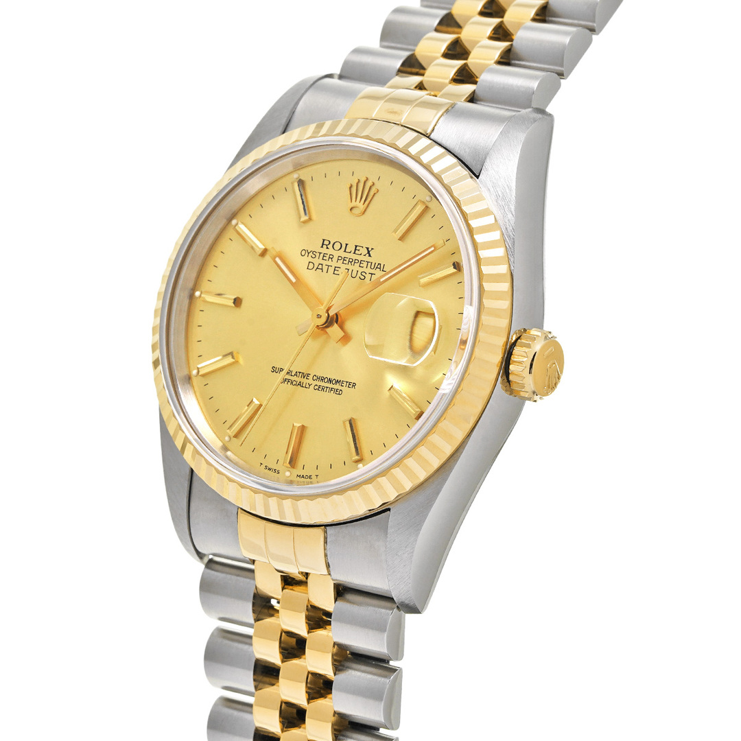ROLEX(ロレックス)の中古 ロレックス ROLEX 16233 S番(1994年頃製造) シャンパン メンズ 腕時計 メンズの時計(腕時計(アナログ))の商品写真
