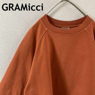 GRAMICCI - U3 グラミチ　スウェットトレーナー　無地　袖切替　ラグラン　SMメンズゆったり