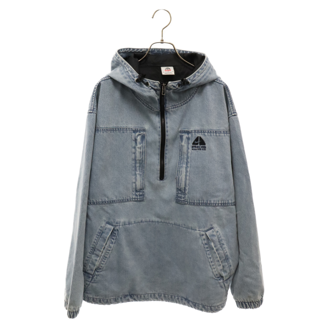 Supreme(シュプリーム)のSUPREME シュプリーム 22AW×NIKE ACG Denim Pullover デニムプルオーバーパーカー ハーフジップ インディゴ DN3245-469 メンズのトップス(パーカー)の商品写真