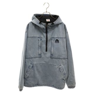 シュプリーム(Supreme)のSUPREME シュプリーム 22AW×NIKE ACG Denim Pullover デニムプルオーバーパーカー ハーフジップ インディゴ DN3245-469(パーカー)