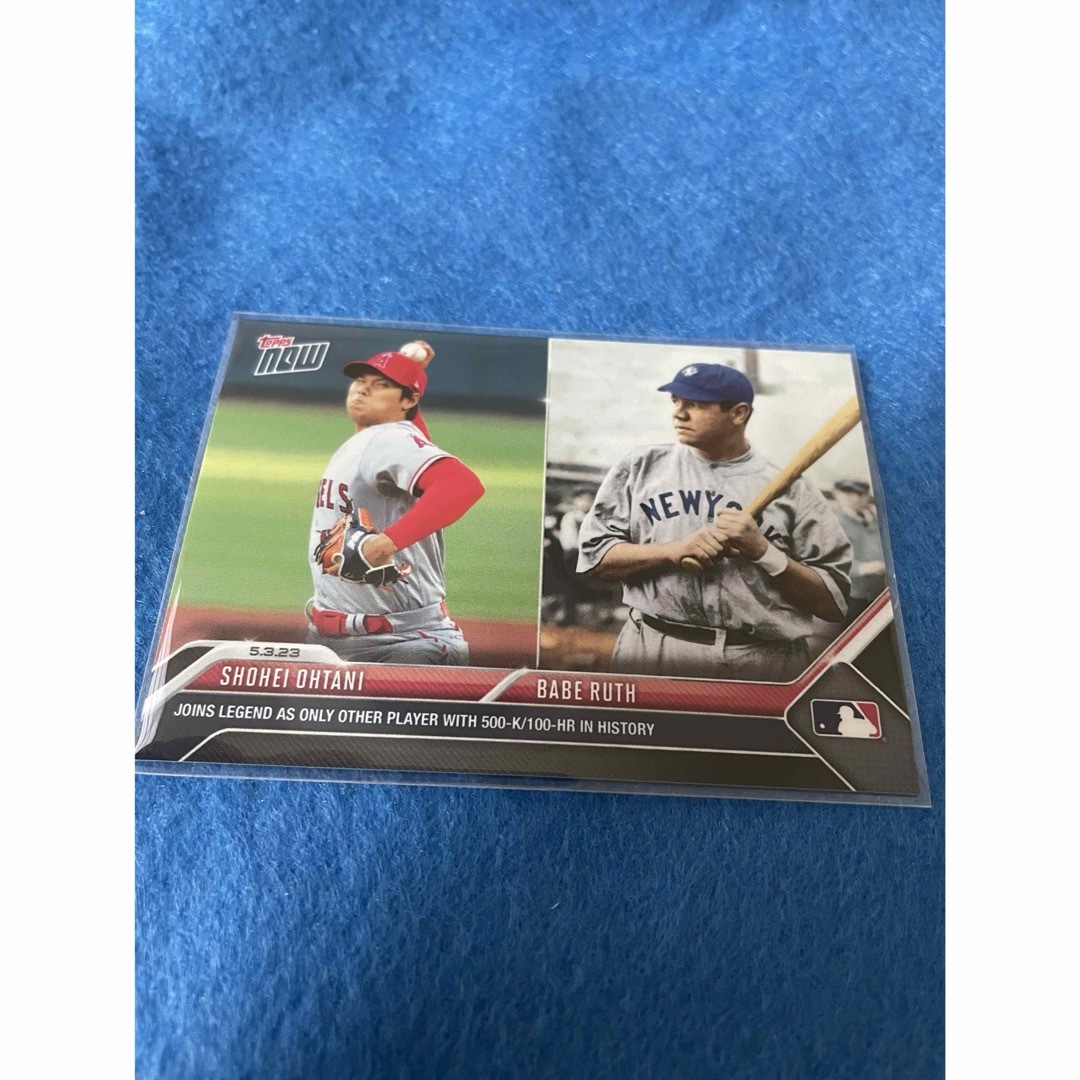 Topps(トップス)の大谷翔平、ベーブルースカード エンタメ/ホビーのトレーディングカード(シングルカード)の商品写真