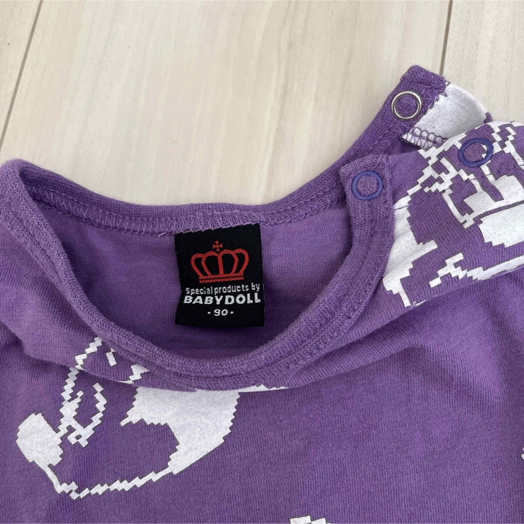 BABYDOLL(ベビードール)のBABYDOLL Tシャツ　サイズ90 キッズ/ベビー/マタニティのキッズ服女の子用(90cm~)(Tシャツ/カットソー)の商品写真
