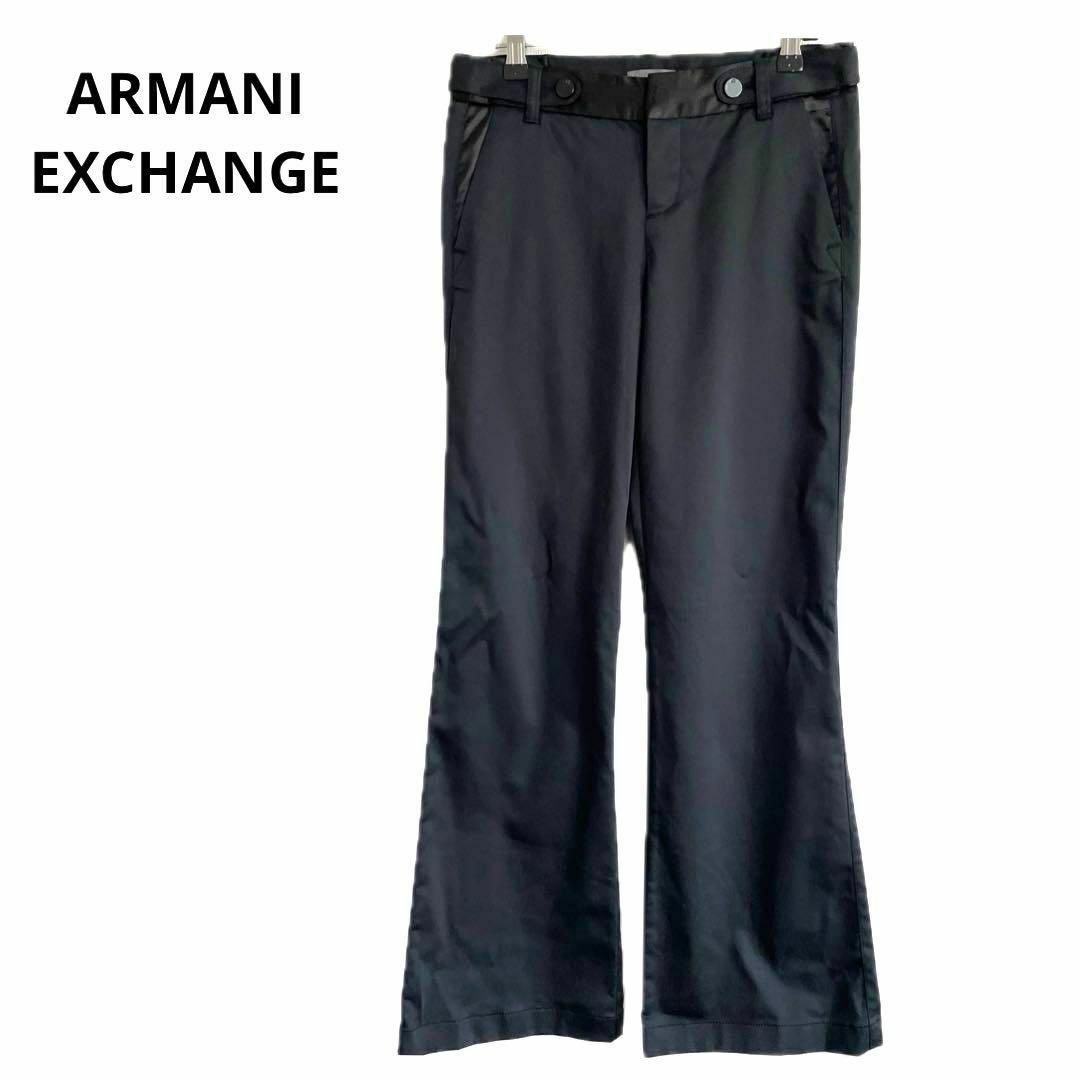 ARMANI EXCHANGE(アルマーニエクスチェンジ)のARMANI EXCHANGE アルマーニエクスチェンジ パンツ ブラック 0 レディースのパンツ(カジュアルパンツ)の商品写真