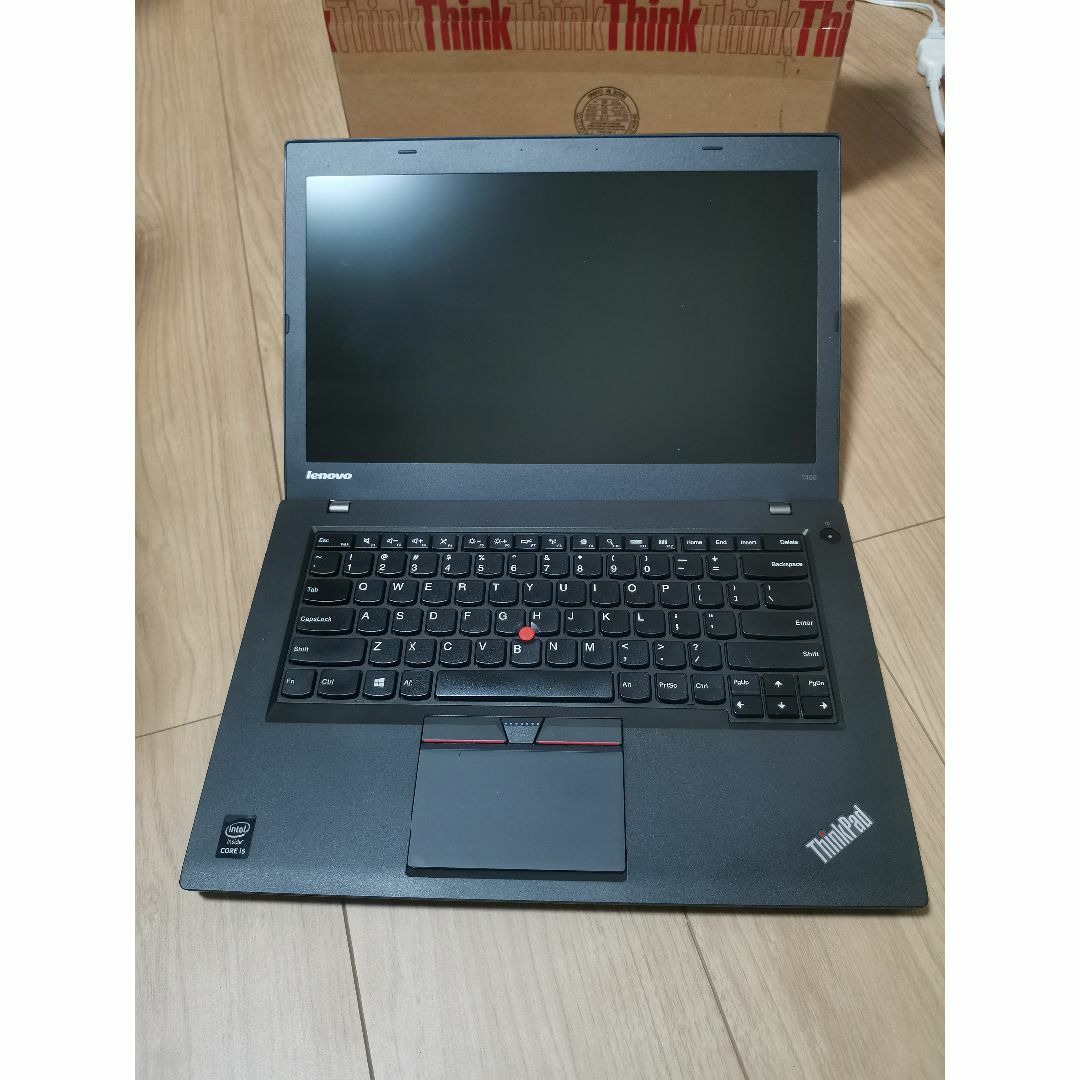 Lenovo(レノボ)の英語キー　ThinkPad i5/SSD256GB/8GB脱着式日本製バッテリー スマホ/家電/カメラのPC/タブレット(ノートPC)の商品写真