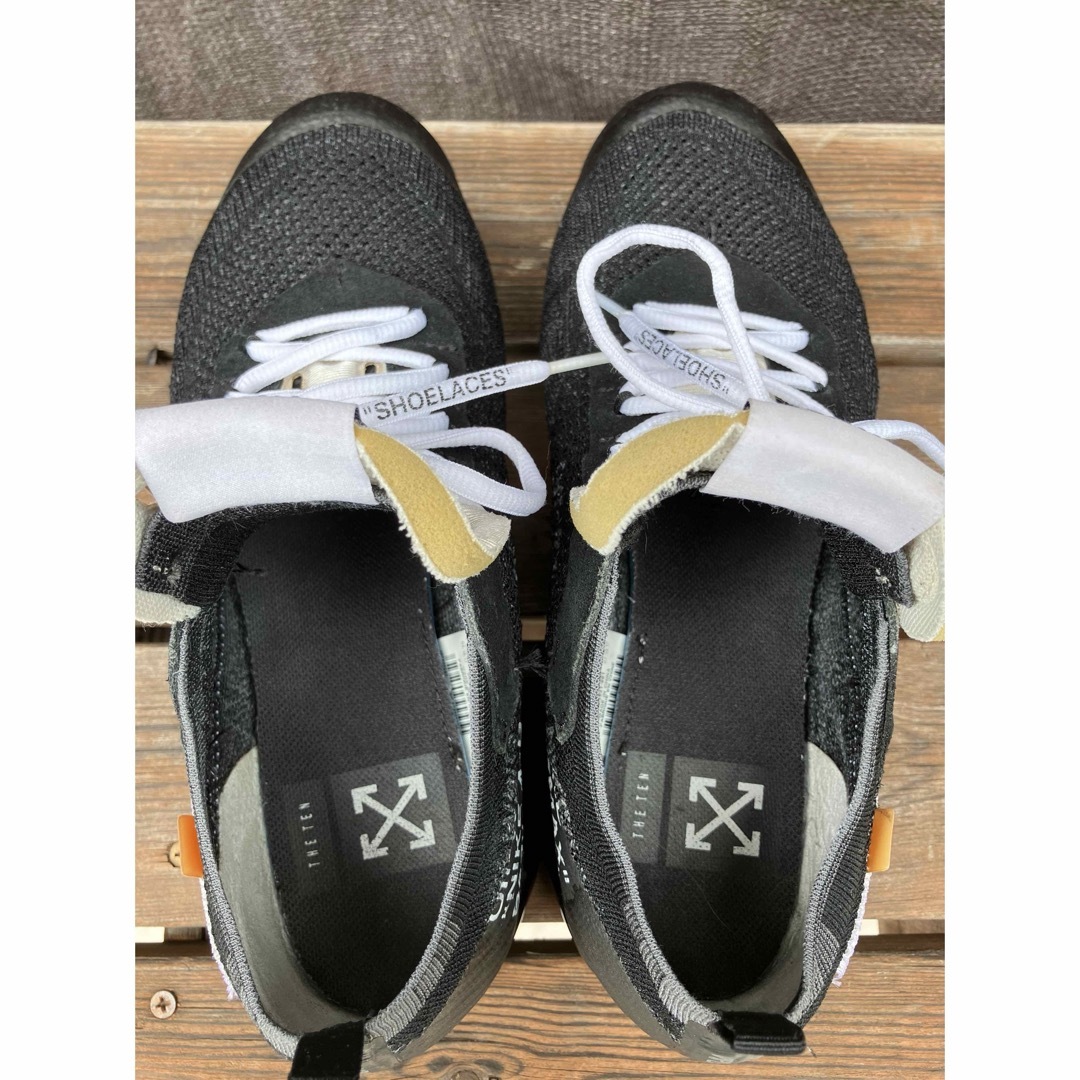 NIKE(ナイキ)のナイキ AIR VAPORMAX × OFFWHITE メンズ 27.5cm メンズの靴/シューズ(スニーカー)の商品写真