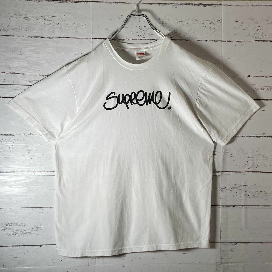 Supreme(シュプリーム)のC7【美品！USA製】シュプリーム supreme☆ハンドスティルTシャツ即完売 メンズのトップス(Tシャツ/カットソー(半袖/袖なし))の商品写真