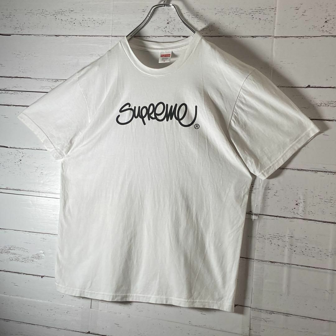 Supreme(シュプリーム)のC7【美品！USA製】シュプリーム supreme☆ハンドスティルTシャツ即完売 メンズのトップス(Tシャツ/カットソー(半袖/袖なし))の商品写真
