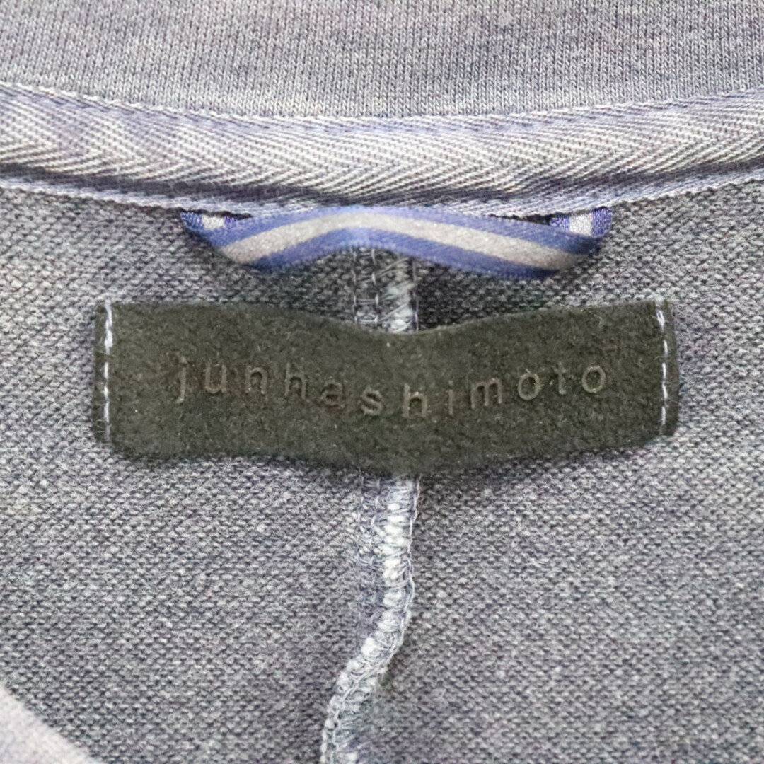 junhashimoto(ジュンハシモト)のjun hashimoto ジュンハシモト MINI URAKE 1102010005 ボックスシルエット クルーネック半袖Tシャツ カットソー ネイビー メンズのトップス(Tシャツ/カットソー(半袖/袖なし))の商品写真