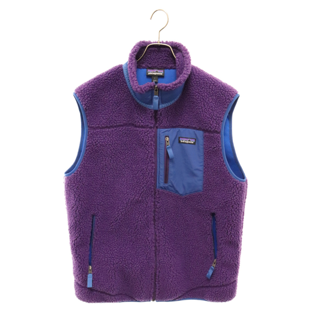 patagonia(パタゴニア)のPATAGONIA パタゴニア Classic Retro-X Vest クラシックレトロ フリースベスト パープル/ブルー 23048FA20 メンズのトップス(ベスト)の商品写真