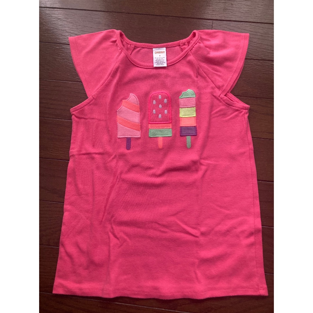 GYMBOREE(ジンボリー)のGymboree トップス　ピンク　アイスクリーム　(8歳) キッズ/ベビー/マタニティのキッズ服女の子用(90cm~)(Tシャツ/カットソー)の商品写真