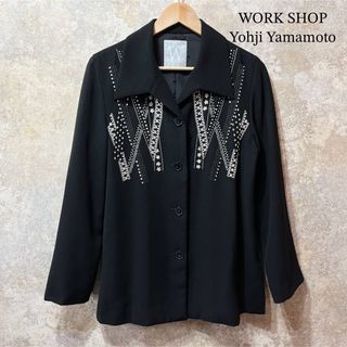 WORK SHOP Yohji Yamamoto ヨウジヤマモト 刺繍ジャケット