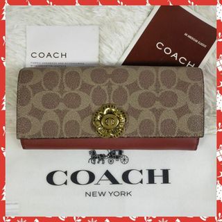 コーチ(COACH)の【COACH】コーチ長財布　財布　✨美品、箱付✨(財布)