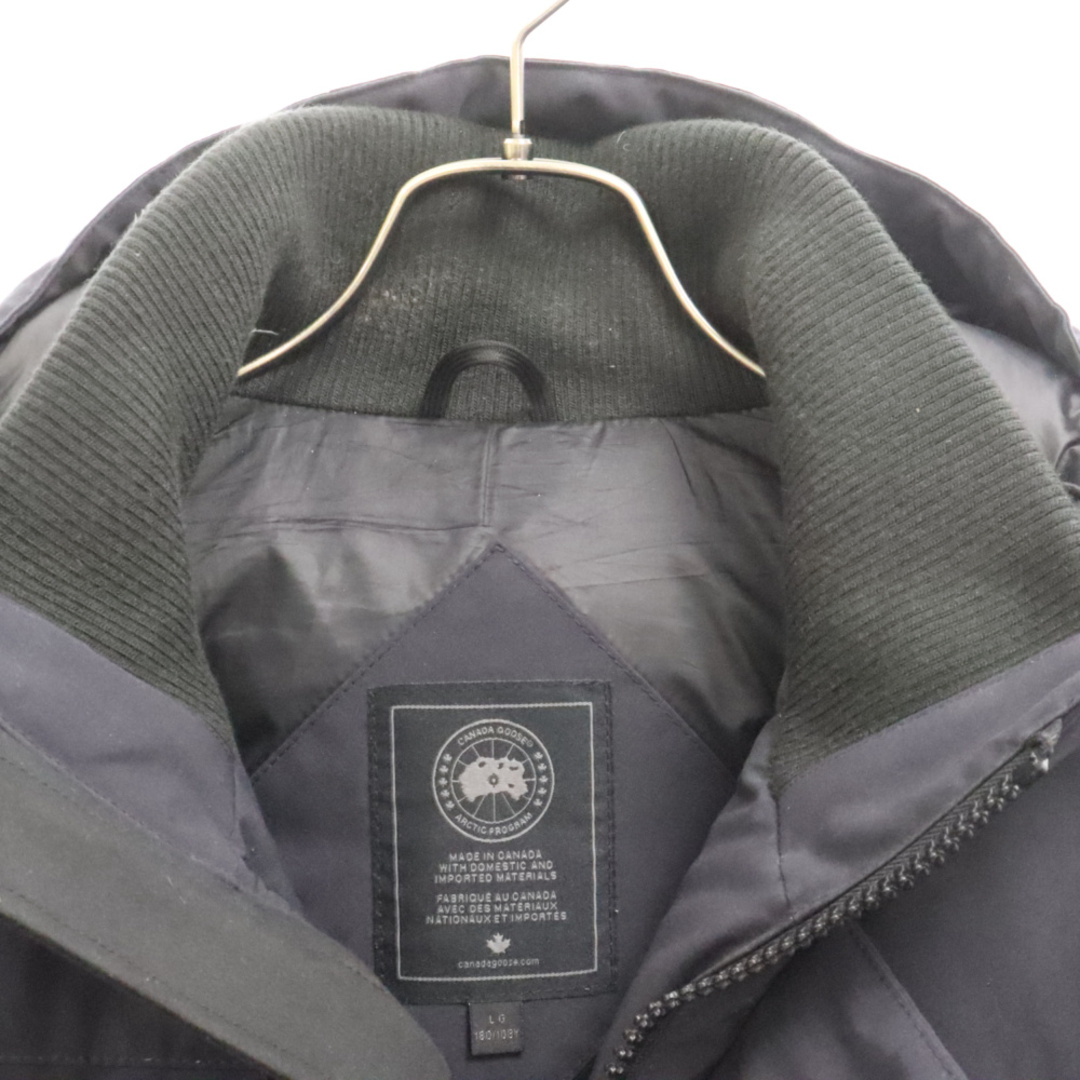 CANADA GOOSE(カナダグース)のCANADA GOOSE カナダグース BLACK LABEL MAITLAND PARKA メイトランド フード付き ダウンジャケット ブラック 4550MB メンズのジャケット/アウター(ダウンジャケット)の商品写真