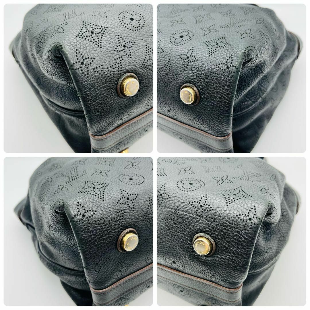 LOUIS VUITTON(ルイヴィトン)のルイヴィトン シールスPM トートバッグ マヒナ ノワール M93465 レザー レディースのバッグ(トートバッグ)の商品写真