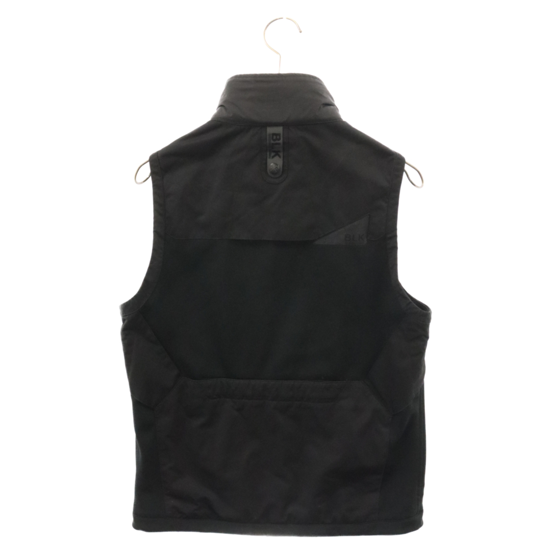 WHITE MOUNTAINEERING(ホワイトマウンテニアリング)のWhite Mountaineering ホワイトマウンテニアリング HOOD JERSEY VEST 切り替えジャージベスト BK1071206 ブラック メンズのトップス(ベスト)の商品写真