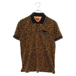 シュプリーム(Supreme)のSUPREME シュプリーム 13SS Leopard Polo レオパード切り替え 半袖ポロシャツ レオパード(ポロシャツ)