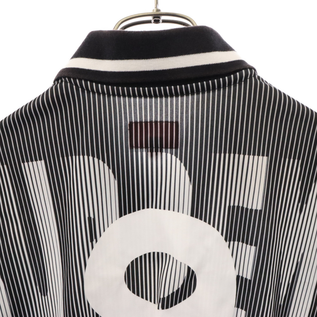 Supreme(シュプリーム)のSUPREME シュプリーム 18SS Soccer Polo バックロゴ プリント半袖ポロシャツ ブラック メンズのトップス(ポロシャツ)の商品写真