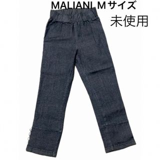 【未使用】MALIANI ストレッチレギンスパンツ　クロップドデニム　グレー　M(スキニーパンツ)