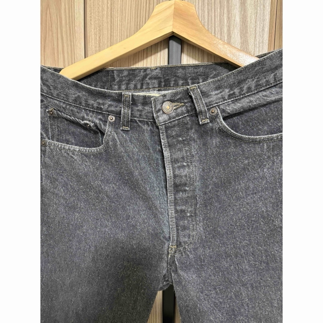 Levi's(リーバイス)の【アメリカ製】リーバイス501 先染めブラックW32 L30 レディースのパンツ(デニム/ジーンズ)の商品写真