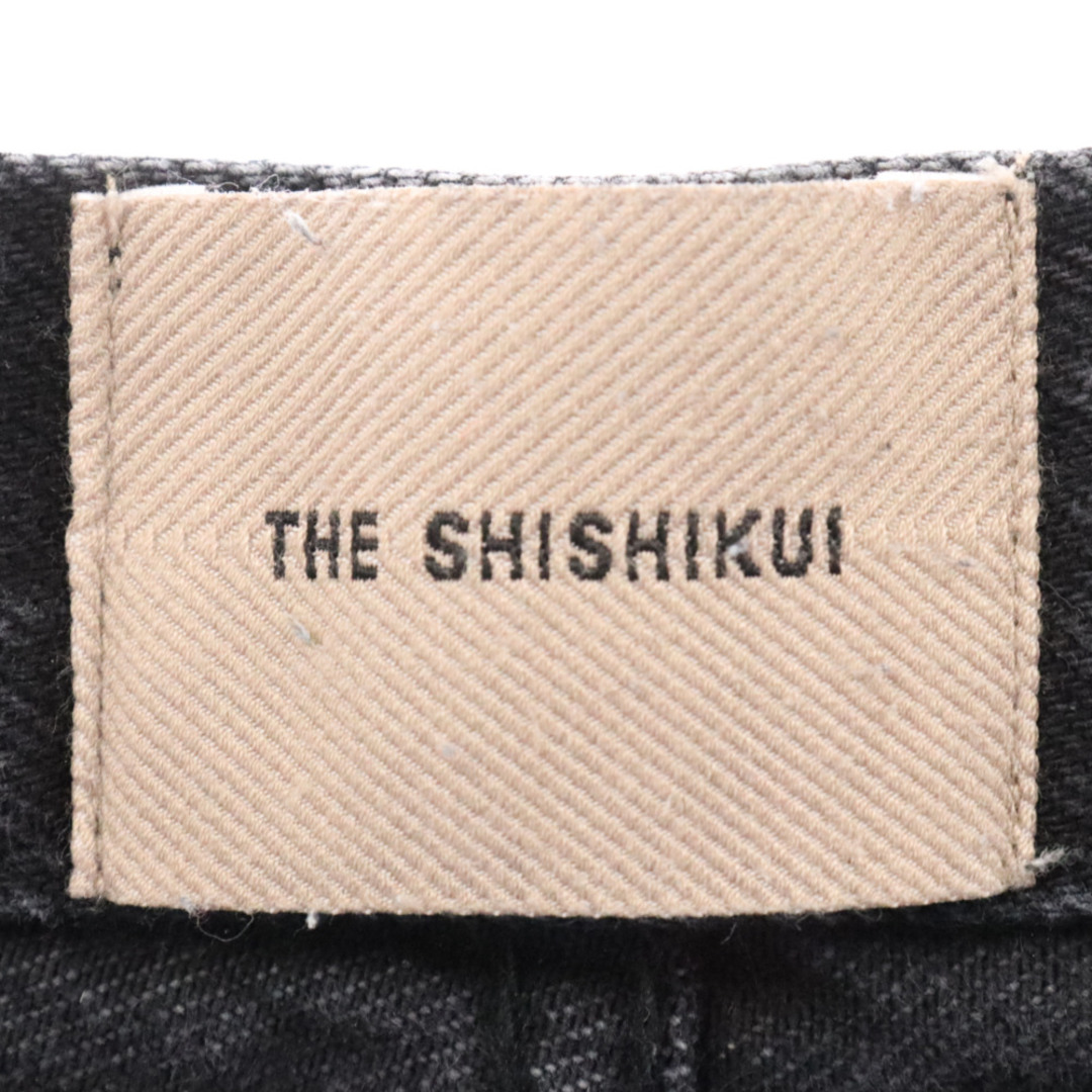 THE SHISHIKUI シシクイ BASIC JEANS ストレート デニムパンツ ブラック 0032 レディース レディースのパンツ(デニム/ジーンズ)の商品写真