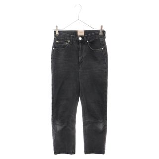 THE SHISHIKUI シシクイ BASIC JEANS ストレート デニムパンツ ブラック 0032 レディース(デニム/ジーンズ)