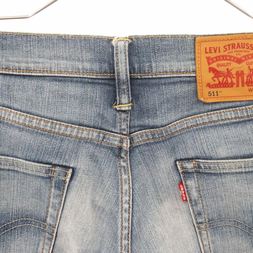 Levi's(リーバイス)のLevi's リーバイス 511 ジップフライ ボタン裏3989 ウォッシュ ストレートデニムパンツ インディゴ メンズのパンツ(デニム/ジーンズ)の商品写真