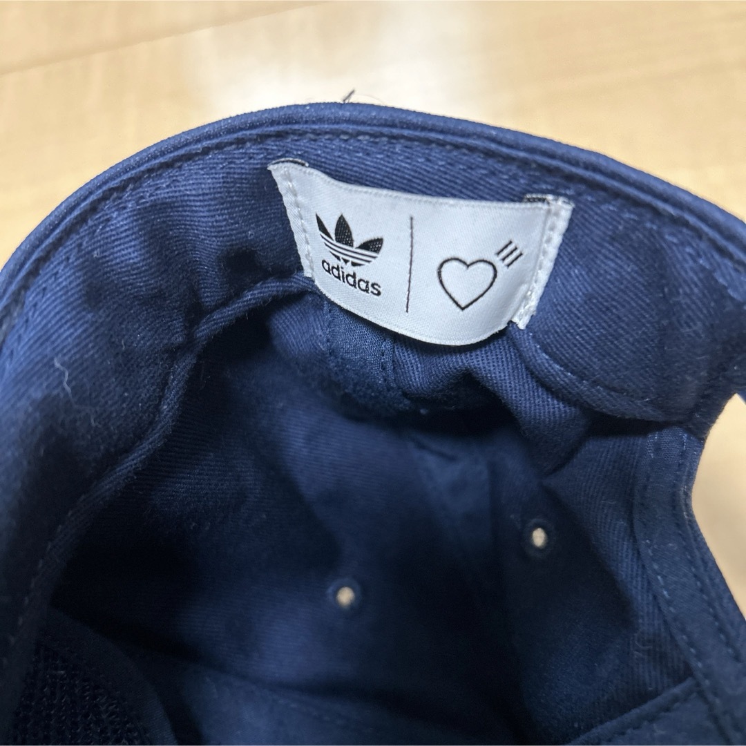 HUMAN MADE(ヒューマンメイド)のadidas HUMANMADE コラボ キャップ 中古 メンズの帽子(キャップ)の商品写真