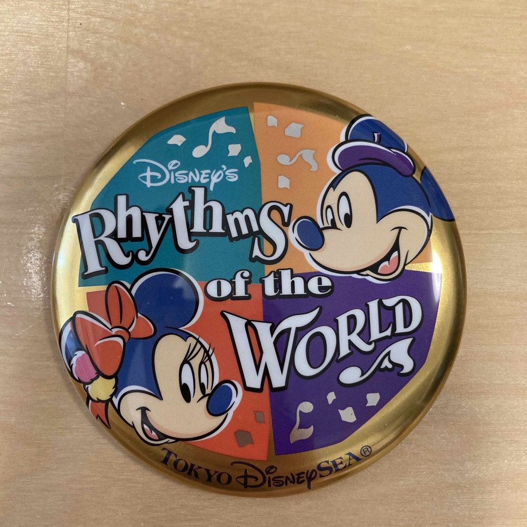Disney - TDS リズムオブザワールド 缶バッジ 初年度 東京 Disney - TDS リズムオブザワールド 缶バッジ 初年度 東京