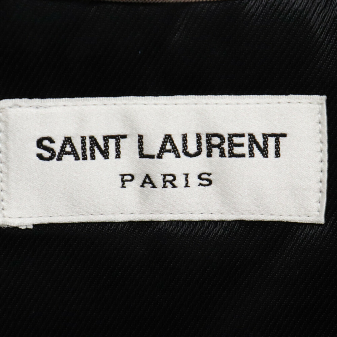 Saint Laurent(サンローラン)のSAINT LAURENT PARIS サンローランパリ 15AW エディ期 クラシックモーターサイクルレザージャケット 397290 Y5YA1 ブラック メンズのジャケット/アウター(フライトジャケット)の商品写真