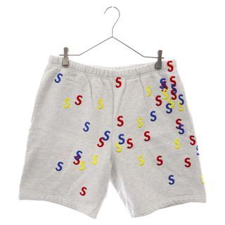 シュプリーム(Supreme)のSUPREME シュプリーム 21SS エンブロイダリー Sロゴ刺繍 スウェットショーツ ショートパンツ パンツ グレー(ショートパンツ)