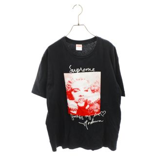 シュプリーム(Supreme)のSUPREME シュプリーム 18AW Madonna Tee マドンナ プリント半袖Tシャツ カットソー ブラック(Tシャツ/カットソー(半袖/袖なし))