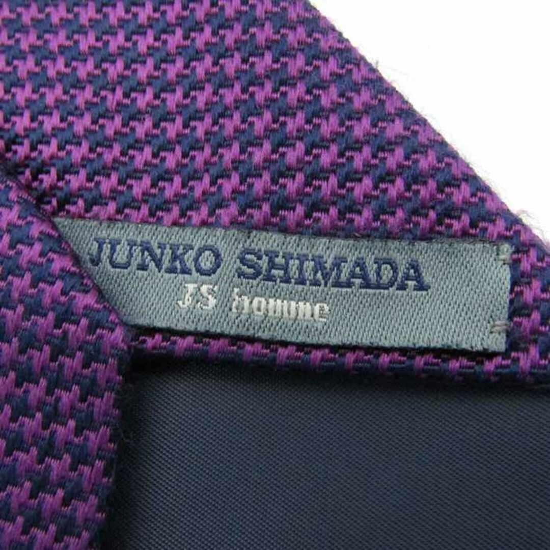 JUNKO SHIMADA(ジュンコシマダ)のジュンコシマダ ブランドネクタイ 総柄 シルク PO  メンズ パープル JUNKO SIMADA メンズのファッション小物(ネクタイ)の商品写真