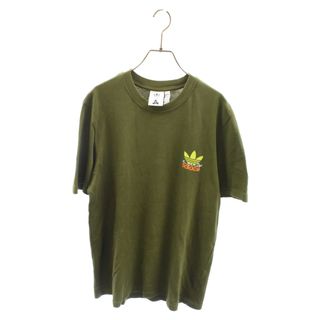 adidas - adidas アディダス × PALACE Nature Tee× パレス ネイチャー ロゴプリント半袖Tシャツ カットソー カーキ HM9197