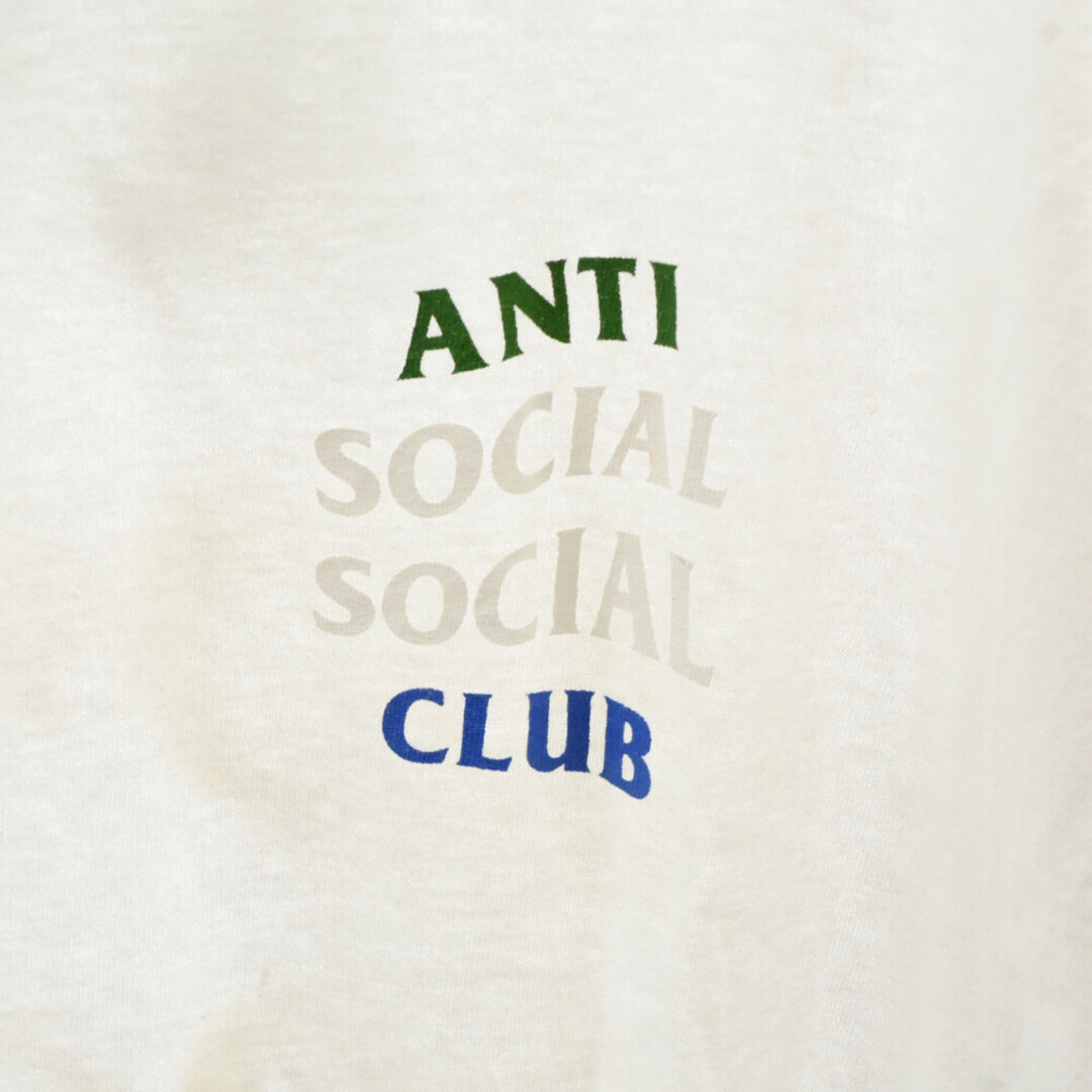 ANTI SOCIAL SOCIAL CLUB(アンチソーシャルソーシャルクラブ)のANTI SOCIAL SOCIAL CLUB アンチソーシャルソーシャルクラブ TAMAGO SANDO WHITE TEE タマゴサンド ロゴプリント 半袖Tシャツ カットソー ホワイト メンズのトップス(Tシャツ/カットソー(半袖/袖なし))の商品写真