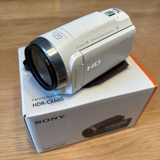 ソニー(SONY)のSONY デジタルビデオカメラ HDR-CX680(W)(ビデオカメラ)