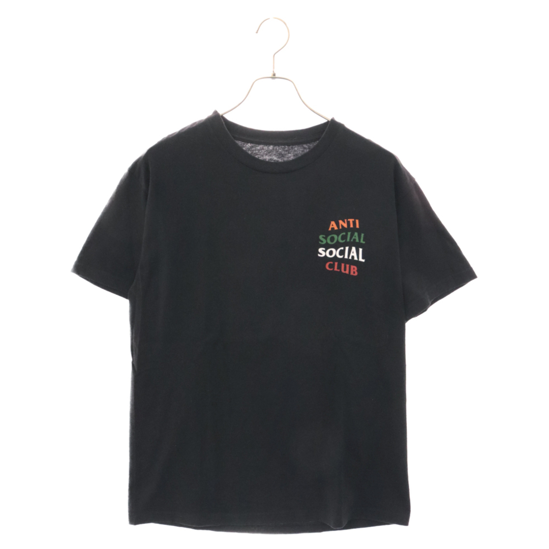 ANTI SOCIAL SOCIAL CLUB(アンチソーシャルソーシャルクラブ)のANTI SOCIAL SOCIAL CLUB アンチソーシャルソーシャルクラブ ロゴプリント 半袖Tシャツ カットソー ブラック メンズのトップス(Tシャツ/カットソー(半袖/袖なし))の商品写真