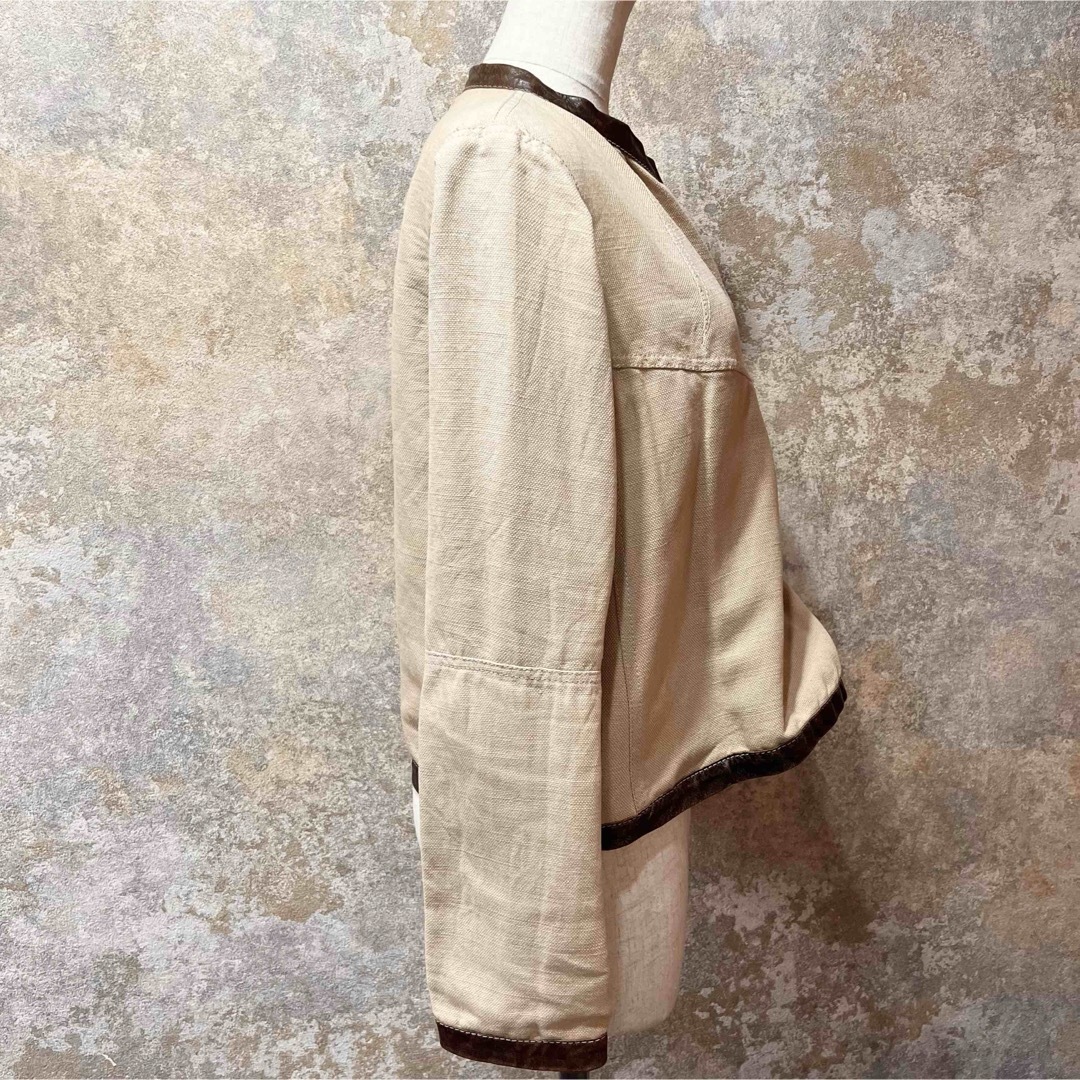 Marni(マルニ)のMARNI マルニ コットンジャケット ライダースジャケット レディースのジャケット/アウター(その他)の商品写真