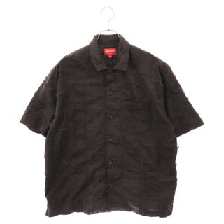 Supreme - SUPREME シュプリーム 23SS Patchwork S/S Shirt パッチワーク半袖シャツ ブラック