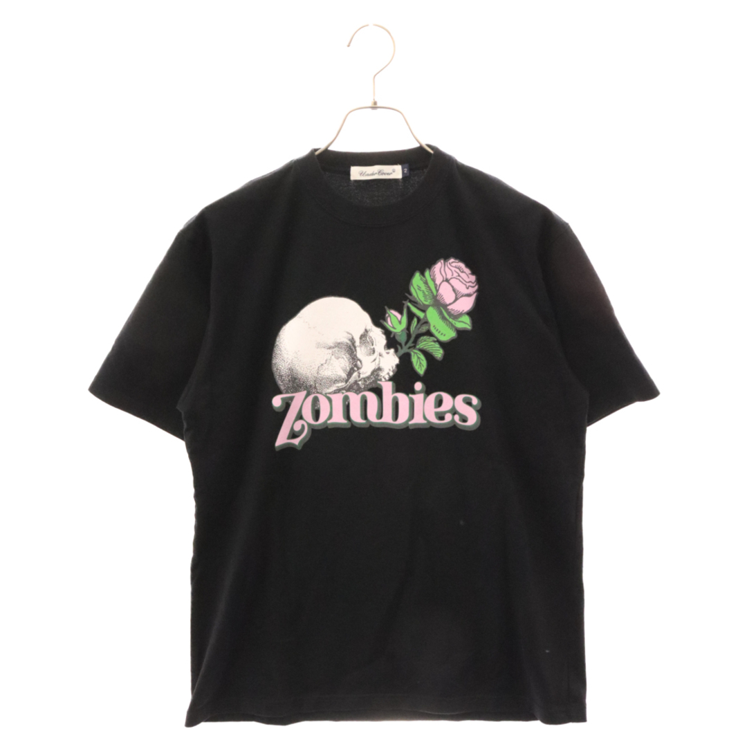 UNDERCOVER(アンダーカバー)のUNDERCOVER アンダーカバー 24SS SKULL ZOMBIES グラフィックプリント半袖Tシャツ ブラック UC1D3812 メンズのトップス(Tシャツ/カットソー(半袖/袖なし))の商品写真