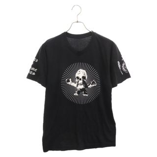 クロムハーツ(Chrome Hearts)のCHROME HEARTS クロムハーツ FOTI フォティ スカル プリント 半袖カットソー Tシャツ ブラック(Tシャツ/カットソー(半袖/袖なし))