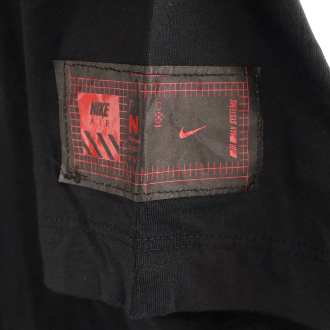 NIKE(ナイキ)のNIKE ナイキ AS M NSW TEE MECH AIR FIGURE メッシュ フロントロゴ 半袖 Tシャツ カットソー ブラック DJ1398-010 メンズのトップス(Tシャツ/カットソー(半袖/袖なし))の商品写真