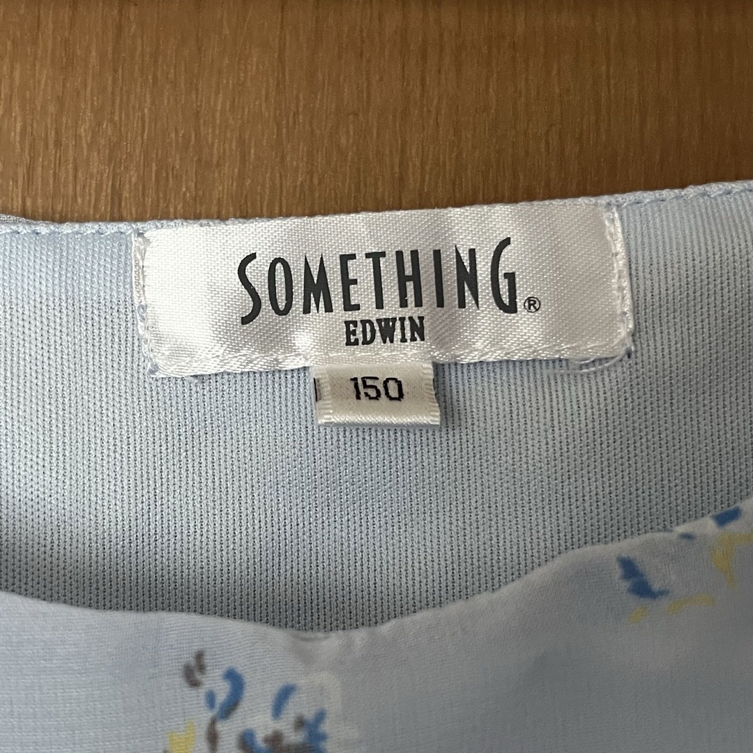 SOMETHING(サムシング)のサムシング　ワンピース　女の子　150 キッズ/ベビー/マタニティのキッズ服女の子用(90cm~)(ワンピース)の商品写真