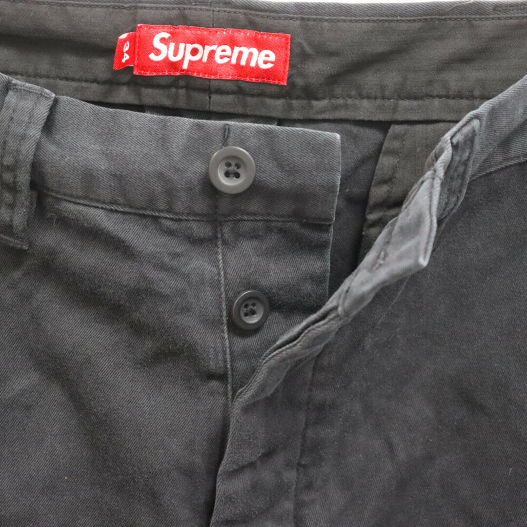 Supreme(シュプリーム)のSUPREME シュプリーム 24SS Chino Pant アーチロゴ ウォッシュ チノ パンツ ブラック メンズのパンツ(その他)の商品写真