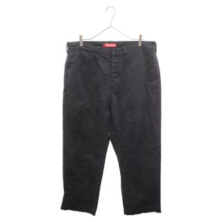 シュプリーム(Supreme)のSUPREME シュプリーム 24SS Chino Pant アーチロゴ ウォッシュ チノ パンツ ブラック(その他)