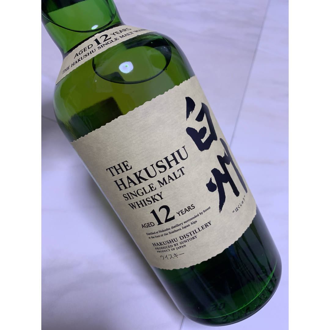 サントリー(サントリー)のサントリー シングルモルト　白州１２年 食品/飲料/酒の酒(ウイスキー)の商品写真