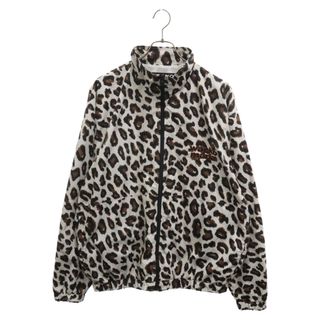 ワコマリア(WACKO MARIA)のWACKO MARIA ワコマリア 23SS LEOPARD TRACK JACKET-A-TYPE-2 ジップアップジャケット レオパード 総柄 ホワイト(フライトジャケット)